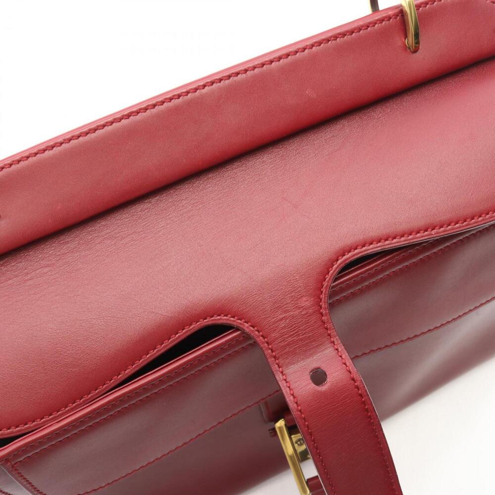 GUCCI Red Leather Bag - Picture 10 of 11